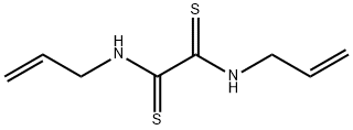 1,2-Di(2-propenylamino)ethane-1,2-dithione Struktur