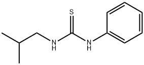 N-(2-Methylpropyl)-N'-phenylthiourea Struktur