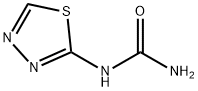 Urea,  1,3,4-thiadiazol-2-yl-  (9CI) Struktur