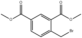 4-BROMOMETHYL-ISOPHTHALIC ACID DIMETHYL ESTER Struktur