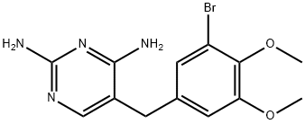 4-DesMethoxy-4-broMo TriMethopriM Struktur