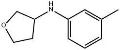 N-(3'-METHYL-PHENYL)-TETRAHYDROFURAN-3-YLAMINE HYDROCHLORIDE Struktur