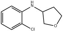 N-(2'-CHLORO-PHENYL)-TETRAHYDROFURAN-3-YLAMINE HYDROCHLORIDE Struktur