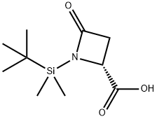 (4R)-N-(TERT-BUTYLDIMETHYLSILYL)AZETIDIN-2-ONE-4-CARBOXYLIC ACID price.