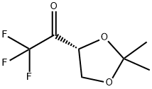 Ethanone, 1-(2,2-dimethyl-1,3-dioxolan-4-yl)-2,2,2-trifluoro-, (R)- (9CI) Struktur