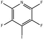 4-iodo-2,3,5,6-tetrafluoropyridine Struktur