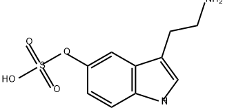 SEROTONIN O-SULFATE, 16310-20-6, 結(jié)構(gòu)式