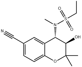 (-)-[3R,4S]-CHROMANOL 293B Struktur