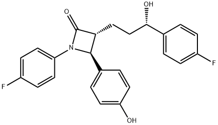 Ezetimibe Struktur