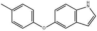 5-(4-METHYLPHENOXY)-1H-INDOLE Struktur