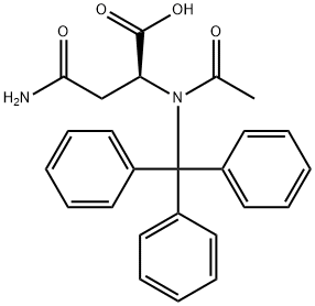 AC-ASN(TRT)-OH Struktur