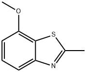 Benzothiazole, 7-methoxy-2-methyl- (9CI) Struktur