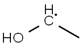 1-hydroxyethyl radical Struktur