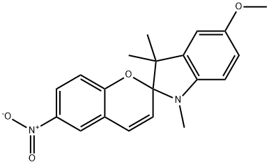 1' 3'-DIHYDRO-5'-METHOXY-1' 3' 3'-TRI-M& Struktur