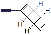 Tricyclo[4.2.0.02,5]octa-3,7-diene, 3-ethynyl-, (1alpha,2alpha,5alpha,6alpha)- (9CI) Struktur