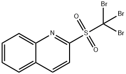 2-[(TRIBROMOMETHYL)SULFONYL]QUINOLINE Struktur