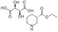 ETHYL (S)-(-)-NIPECOTATE-D-TARTRATE Struktur