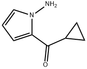 Methanone, (1-amino-1H-pyrrol-2-yl)cyclopropyl- (9CI) Struktur