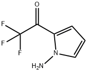 Ethanone, 1-(1-amino-1H-pyrrol-2-yl)-2,2,2-trifluoro- (9CI) Struktur