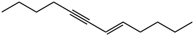 (E)-5-Dodecen-7-yne Struktur