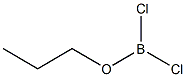 Dichloro-(n-propoxy)borane Struktur