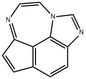 Cyclopent[ef]imidazo[4,5,1-jk][1,4]benzodiazepine (9CI) Struktur