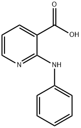 2-ANILINONICOTINIC ACID Struktur