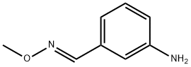 Benzaldehyde, 3-amino-, O-methyloxime, (E)- (9CI) Struktur