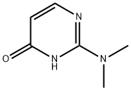 2-(DIMETHYLAMINO)-4(1H)-PYRIMIDINONE Struktur