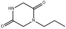 2,5-Piperazinedione,1-propyl-(8CI) Struktur