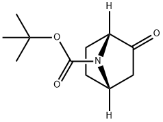 (1R,4S)-TERT-BUTYL 2-OXO-7-AZABICYCLO[2.2.1]HEPTANE-7-CARBOXYLATE Struktur