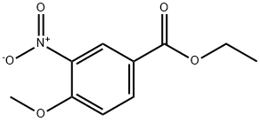 ethyl 4-Methoxy-3-nitrobenzoate Struktur