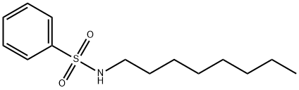 N-N-OCTYL BENZENESULFONAMIDE Struktur