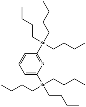 2,6-Bis(tributylstannyl)pyridine Struktur