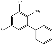 3,5-Dibromobiphenyl-2-amine Struktur