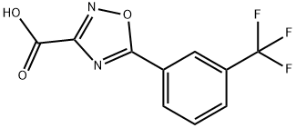 5-(3-(TRIFLUOROMETHYL)PHENYL)-1,2,4-OXADIAZOLE-3-CARBOXYLIC ACID Struktur