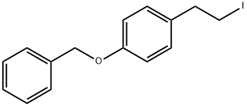 1-((4-(2-IODOETHYL)PHENOXY)METHYL)BENZENE Struktur