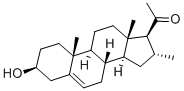 16-ALPHA-METHYLPREGNENOLONE Struktur