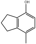 4-HYDROXY-7-METHYLINDANE Struktur