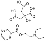 Nicametate citrate Struktur