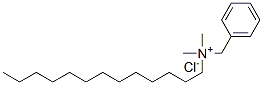 benzyldimethyl(tridecyl)ammonium chloride Struktur