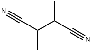 2,3-Dimethylbutanedinitrile Struktur