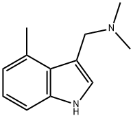 4-METHYLGRAMINE Struktur