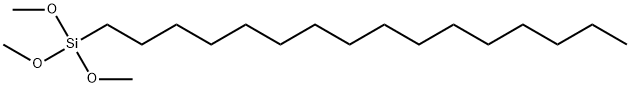 HEXADECYLTRIMETHOXYSILANE Struktur