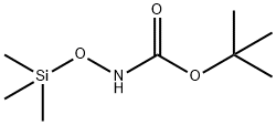 Carbamic acid, [(trimethylsilyl)oxy]-, 1,1-dimethylethyl ester (9CI) Struktur