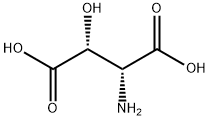 D -(+)-THREO -BETA-HYDROXYASPARTIC ACID Struktur