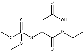 Malathion β-Monoacid Struktur