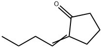 2-butylidenecyclopentanone Struktur