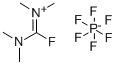 Fluoro-N,N,N',N'-tetramethylformamidinium hexafluorophosphate Struktur