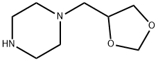 Piperazine, 1-(1,3-dioxolan-4-ylmethyl)- (9CI) Struktur